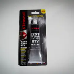 Czarny silikon Xtraseal 625°F RTV to idealny wybór, jakim klejem przykleić uszczelkę w piekarniku.